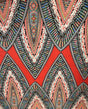 African Print Polyester Spandex Fabric - Big Design, 2 Way Stretch, Light Weight, 58-60" Width