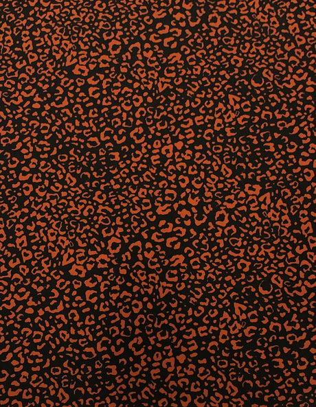 Animal Print Polyester Spandex Fabric - Animal Print, 58-60" Width