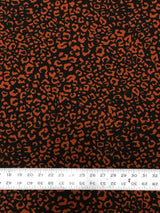 Animal Print Polyester Spandex Fabric - Animal Print, 58-60" Width
