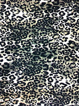Polyester Spandex Fabric - Animal Print, 58-60" Width