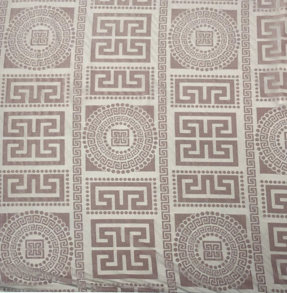 Dusty Beige Ice Burnout Velvet 2 Way Stretch Fabric - Dusty Beige, Burnout Velvet, 58" To 60" Width