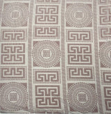 Dusty Beige Ice Burnout Velvet 2 Way Stretch Fabric - Dusty Beige, Burnout Velvet, 58" To 60" Width