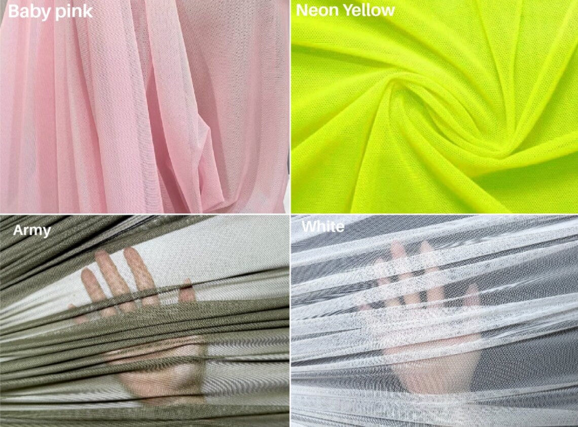 4-Way Stretch Power Mesh
