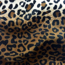 Leopard Print Velboa Faux Fur Fabric