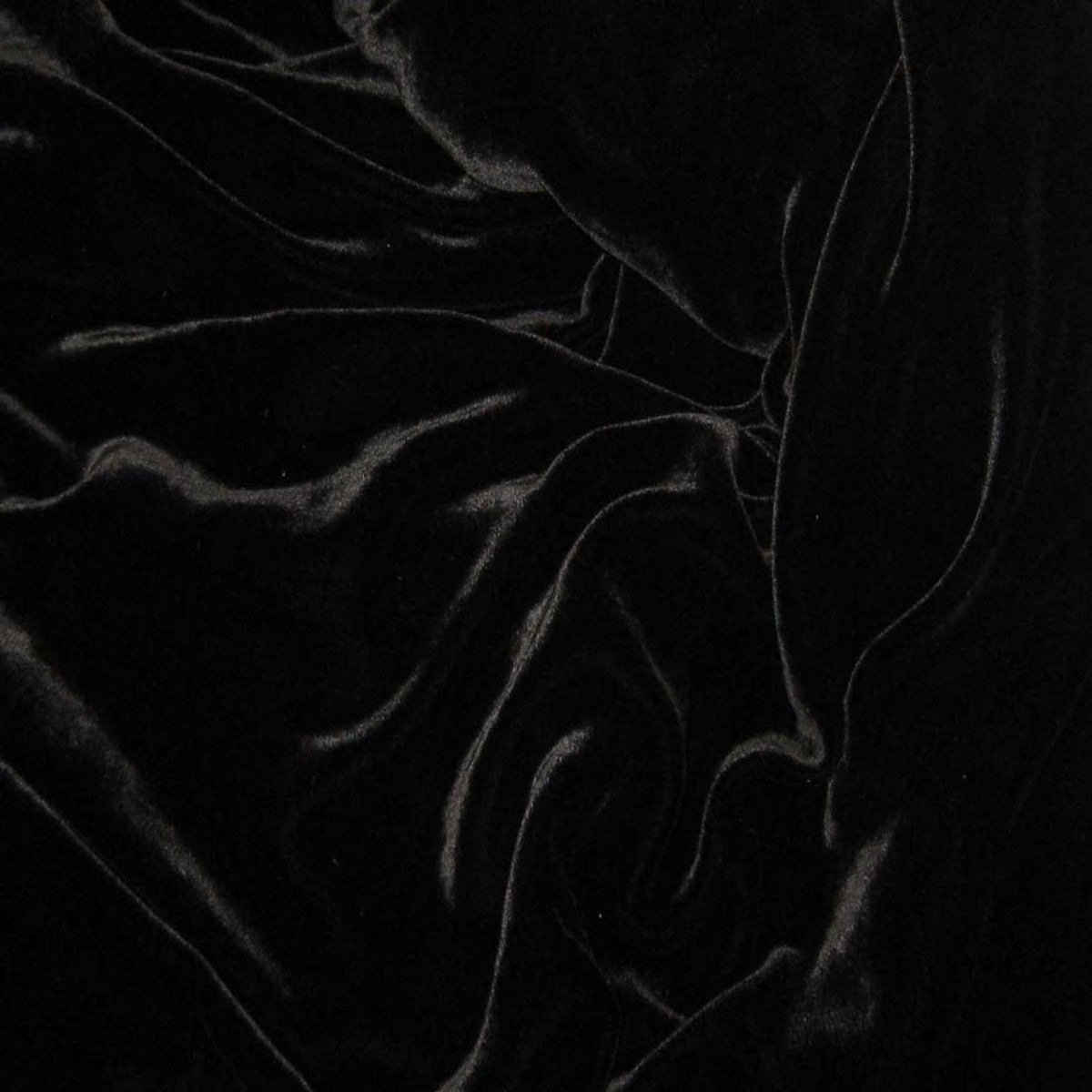 Silk Rayon Velvet Fabric - 80 Percent Rayon 20 Percent Silk, Velvet, 45" Width, 180 GSM (1 Yard)