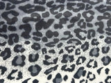 Leopard Print Faux Fur Trim Faux Fur Fabric - Multi-Color Leopard Print, 1.5" Width (1 Yard)