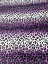 Leopard Print Faux Fur Trim Faux Fur Fabric - Multi-Color Leopard Print, 1.5" Width (1 Yard)