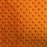 Minky Dimple Dot Stretchy Plush Polyester Fabric - 60" Width (1 Yard)