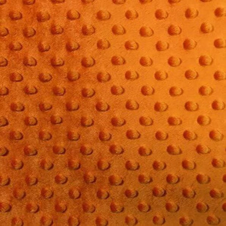 Minky Dimple Dot Stretchy Plush Polyester Fabric - 60" Width (1 Yard)