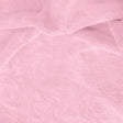 Luxurious Minky Fabric - 100 Percent Polyester Fabric, Pink, 3Mm Pile, 60" Width