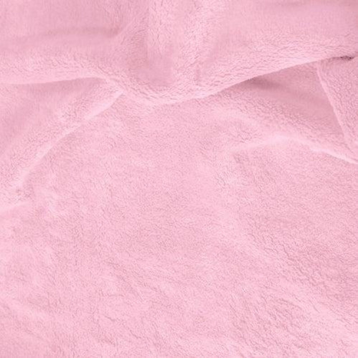 Luxurious Minky Fabric - 100 Percent Polyester Fabric, Pink, 3Mm Pile, 60" Width