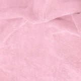 Luxurious Minky Fabric - 100 Percent Polyester Fabric, Pink, 3Mm Pile, 60" Width