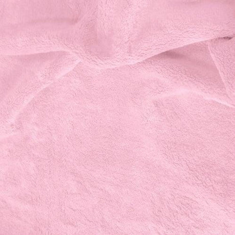 Luxurious Minky Fabric - 100 Percent Polyester Fabric, Pink, 3Mm Pile, 60" Width