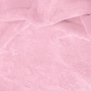 Minky Plush Polyester Fabric - Pink, 60" Width (1 Yard)