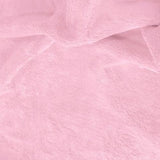 Minky Plush Polyester Fabric - Pink, 60" Width (1 Yard)