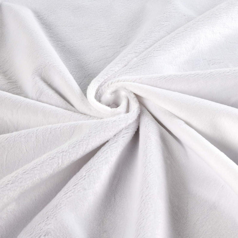 Luxurious Minky Fabric - 100 Percent Polyester Fabric, Pink, 3Mm Pile, 60" Width