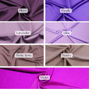 1 Yard Lilac Shiny Milliskin Nylon Spandex 4-Way Stretch Fabric 60" Width