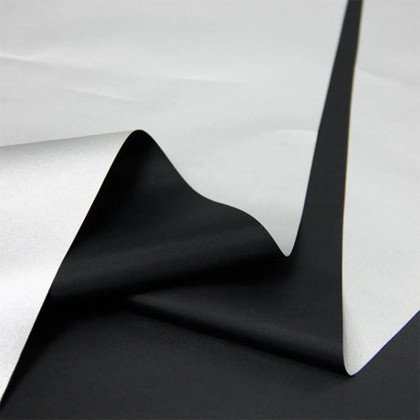 Blackout Drapery Lining Polyester Fabric - Black, 60" Width