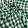 1 Yard Checkered Gingham Polyester Fabric Classic Pattern for Apparel and Home Decor 60 Inch Width