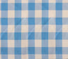 Checkered Gingham Polyester Fabric - 1-Inch Checkered Pattern, 60" Width