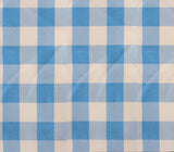 1 Yard Checkered Gingham Polyester Fabric Classic Pattern for Apparel and Home Decor 60 Inch Width