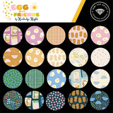 Cotton Fat Quarter Bundle Egg and Friends