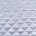 Polyester Quilted Padded Fabric - Quilted Padded Design, Black, Gold, Pink, Red, White, Yellow, 58-60" Width (1 Yard)
