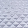 Polyester Quilted Padded Fabric - Quilted Padded Design, Black, Gold, Pink, Red, White, Yellow, 58-60" Width (1 Yard)