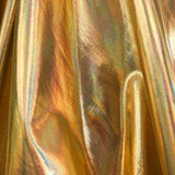 Foil Spandex Fabric Metallic Iridescent