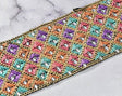 Embroidered Trim Multi-Color Beaded Sequined 2.25"