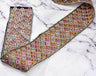 Embroidered Trim Multi-Color Beaded Sequined 2.25"