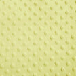 Banana Minky Dimple Dot Fabric,