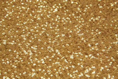 1 Yard Gold Glitz Sequin Fabric Sparkly Spangle Mesh for Costumes Decor Crafts 55 Inch Width