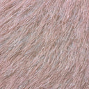 Metallic Faux Fur Tinsel Ostrich Feather Polyester Fabric - Metallic Faux Ostrich Feather, 54" Width (1 Yard)