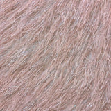 Metallic Faux Fur Tinsel Ostrich Feather Polyester Fabric - Metallic Faux Ostrich Feather, 54" Width (1 Yard)