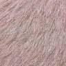 Metallic Faux Fur Tinsel Ostrich Feather Polyester Fabric - Metallic Faux Ostrich Feather, 54" Width (1 Yard)