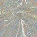 Holographic Shiny Pebble Foil Heavy Stretch Nylon Spandex Fabric - Black, Silver, Gold, Red, Green, Royal, 58"-60" Width