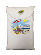 Summer Fun 100 Percent Cotton Fabric - Animated Print, Side Slits, Matte Studs, One Size Fits Most