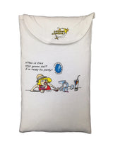 Sailing Ship 100 Percent Cotton Fabric - Animated Sleepshirt Or Beach Cover-Up, Matte Studs, Side Slits, One Size Fits Most