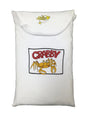 Crabby 100 Percent Cotton Fabric - Animated Sleepshirt Or Beach Cover-Up, Matte Studs, Side Slits, White, 36" Length