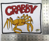 Crabby 100 Percent Cotton Fabric - Animated Sleepshirt Or Beach Cover-Up, Matte Studs, Side Slits, White, 36" Length