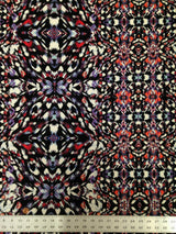 Kaleidoscope Geometric Print ITY Knit Jersey Polyester Spandex Fabric - Multi Color Geometric Print, 58" To 60" Width