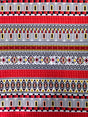 Retro Stripes Repeat Pattern Polyester Spandex Fabric - Retro Stripes Repeat Pattern, 58"- 60" Wide