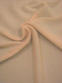 Solid Polyester Helenca Lining Fabric - Nude, White, 58" To 60" Width