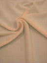 Solid Polyester Helenca Lining Fabric - Nude, White, 58" To 60" Width