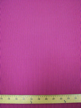 Nylon Spandex Fabric - Medium Weight, 4-Way Stretch, Small Stripes, 58" To 60" Width