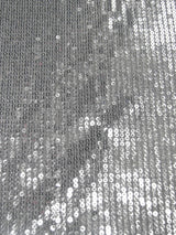 Polyester Mesh Fabric - 3Mm Shiny Sequins, See Through, 54"-56" Width