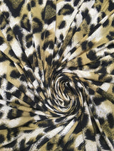 Animal Print Design Polyester DTY Fabric - Animal Print, 54-56" Width
