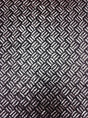 3Mm Silver And Black Matte Sequins Basket Pattern Stretch Poly Spandex Fabric - Silver/Black Basket Pattern, 56"-58" Width