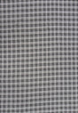 Polyester Spandex Double Knit Fabric - Black And Ivory Plaid Design, 56" Width